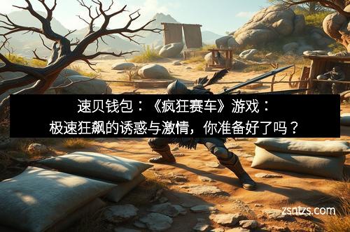 速贝钱包：《疯狂赛车》游戏：极速狂飙的诱惑与激情，你准备好了吗？